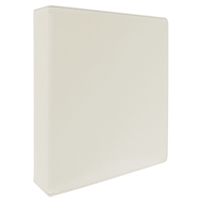 Laserable Leatherette 3 Ring Binder