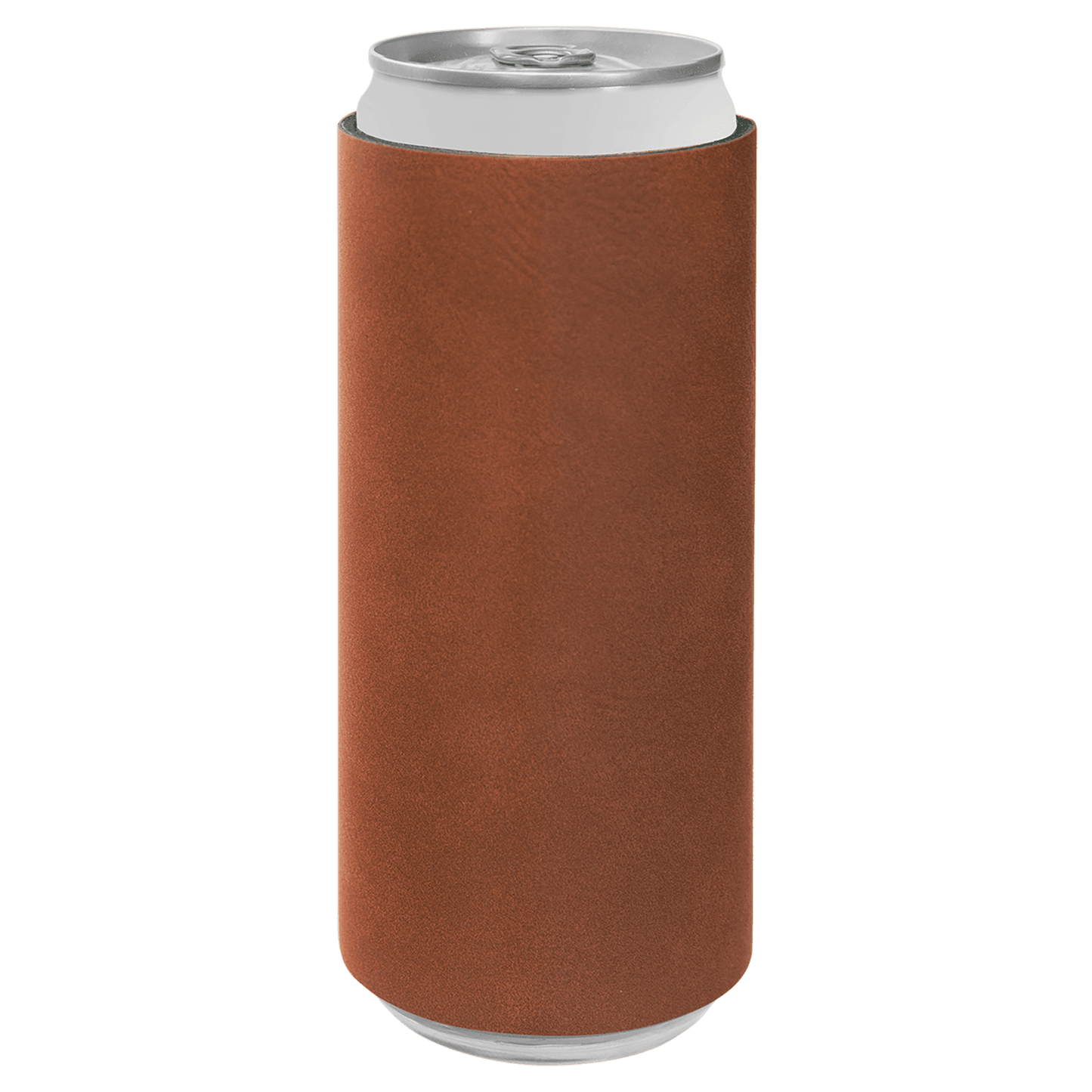 Laserable Leatherette Slim Beverage Holder