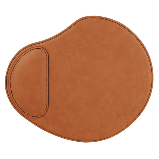 9" x 10 1/4" Laserable Leatherette Mouse Pad
