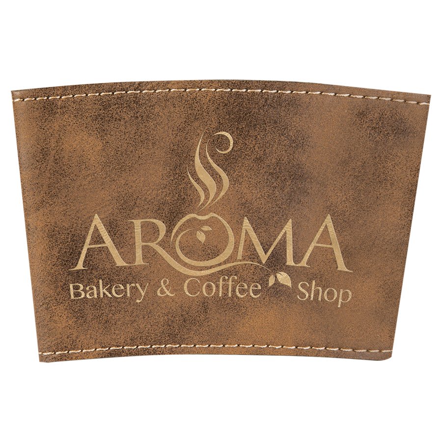 3" Laserable Leatherette Mug Sleeve