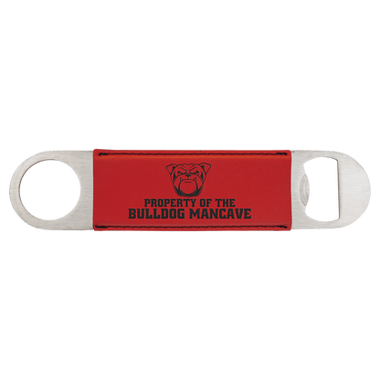 Laserable Leatherette Bottle Opener
