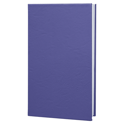 Laserable Leatherette Journal with Lined Notepad