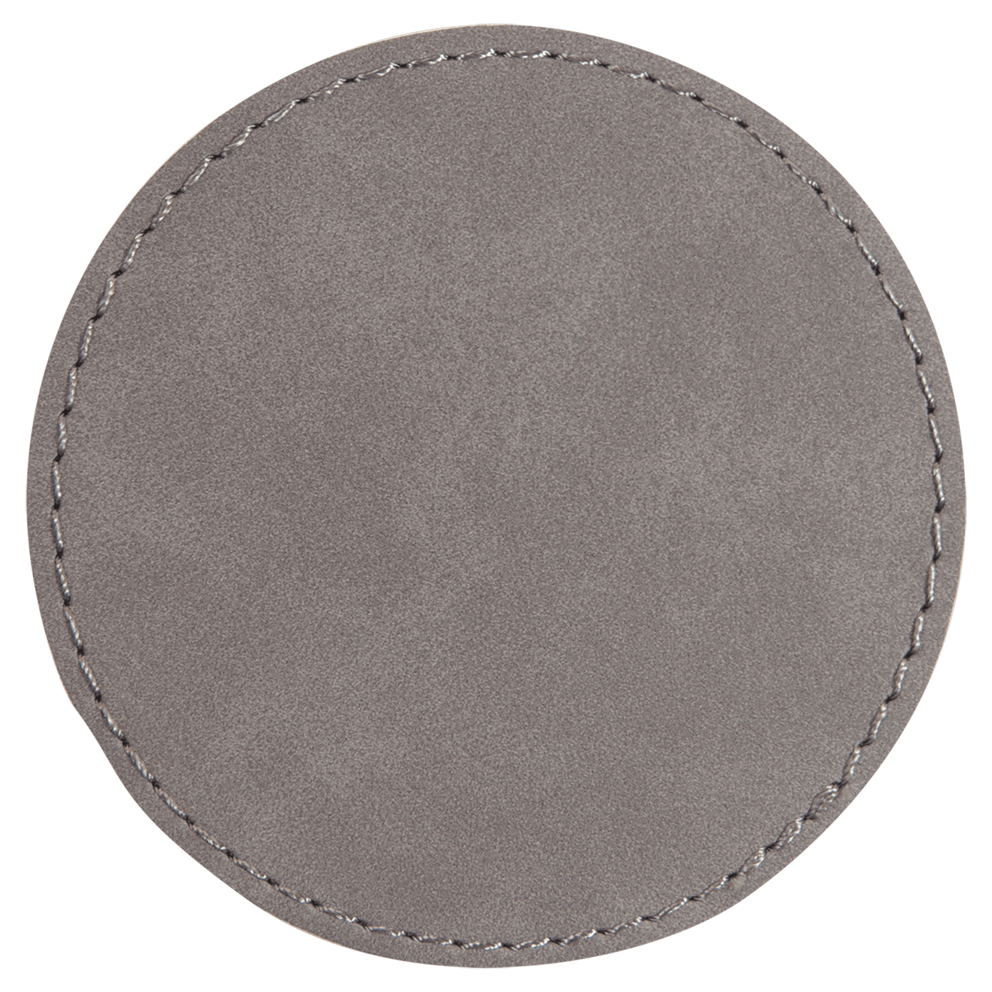 Round Laserable Leatherette Patch with Adhesive (3" Round or 2 1/2" Round)
