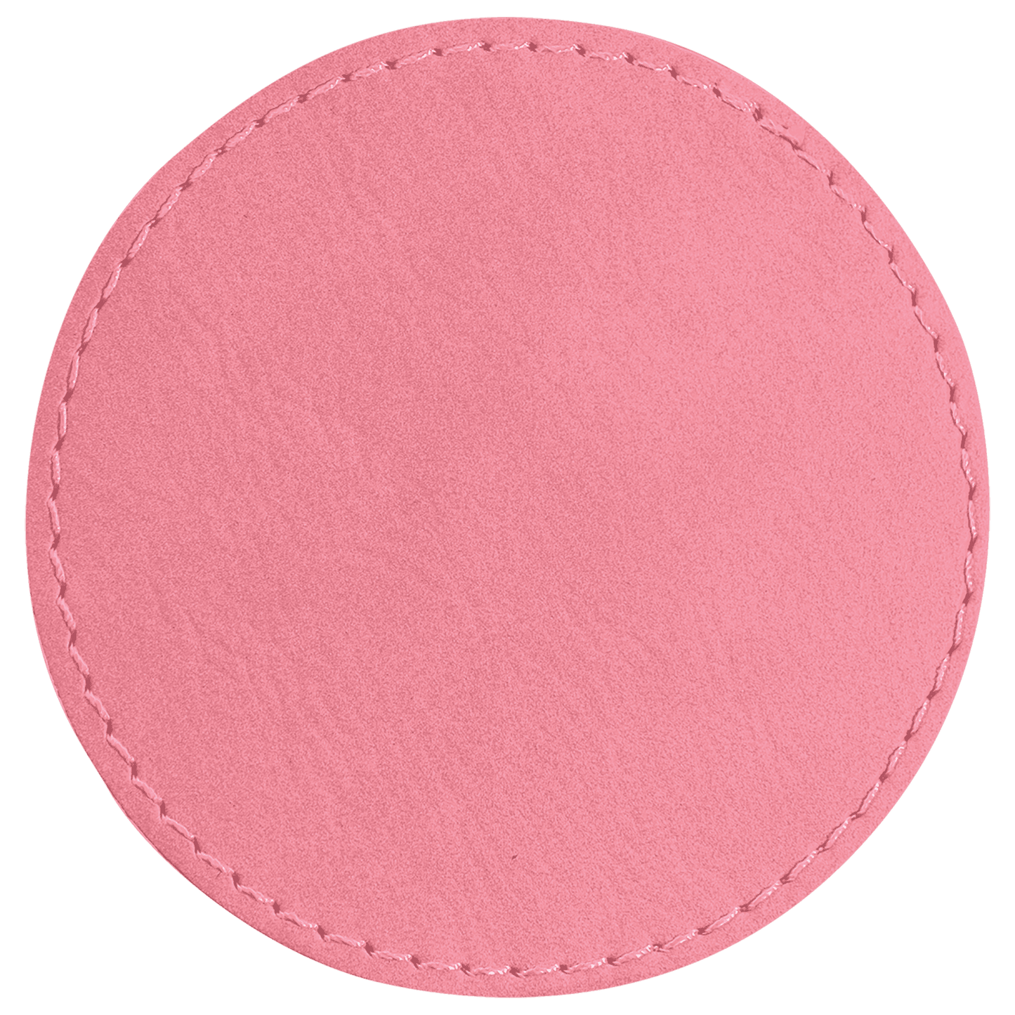 Round Laserable Leatherette Patch with Adhesive (3" Round or 2 1/2" Round)